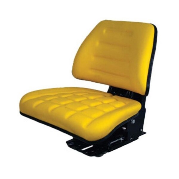 Aftermarket Yellow Tractor Suspension Seat Fits John Deere 5400 5410